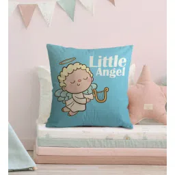 the purple tree Canvas Cushion with Little Angle Print-picture-15