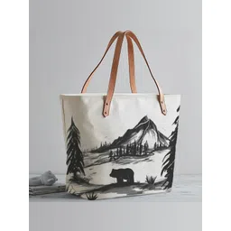 The Purple Tree Graphic Printed Tote Bag-picture-27