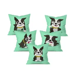 the purple tree Puppy Moods Cushion Cover Set of 5-picture-12