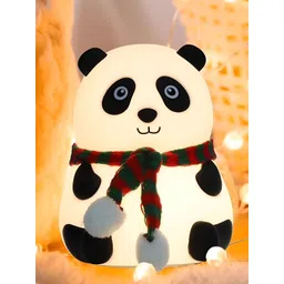 The Purple Tree White & Black Cute Panda Night Light Table Lamp-image-14
