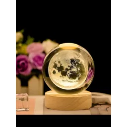 The Purple Tree White & Brown Moon Night Light Table Lamp-image-46