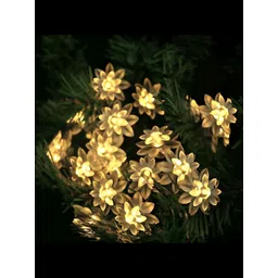 The Purple Tree White Floral LED String Lights-image-3