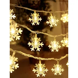 The Purple Tree White Flower Shape String Light-image-7