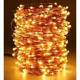White and Yellow 10 Meter Plug-In LED String Light By The Purple Tree-image-19