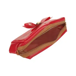 The Quirk Box Cosmetic Travel Pouch Red image 3