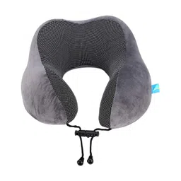 The Quirk Box Memory Foam Travel Neck Pillow Grey-picture-22