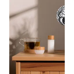 THE QUIRKY HOME White & Black Yin Yang Tree Of Life Printed Ceramic Decorative Wall Decor-picture-22