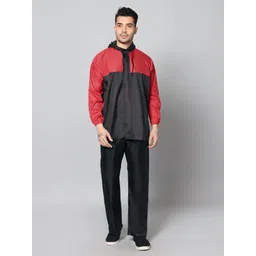 the rainberry Colorblock Men Raincoat-picture-26