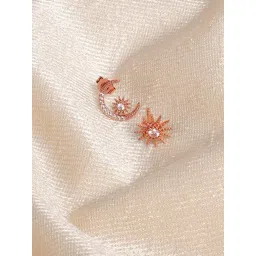 The Real Effect London Silver Hoop Earrings for Women-picture-11