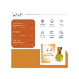 the rupawat perfumery house THE RUPAWAT Khus 1008 Premium Perfumery House Natural Alcohol Free Attar - 12 ml image 3