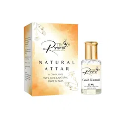 THE RUPAWAT Perfumery House Gold Kasturi 100% Natural & Pure Alcohol Free Attar - 12 ml-picture-33