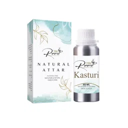THE RUPAWAT Perfumery House Kasturi Pure & Natural Alcohol-Free Attar - 50 ml-picture-15