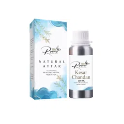 THE RUPAWAT Perfumery House Kesar Chandan Pure & Natural Alcohol-Free Attar - 100 ml-picture-36