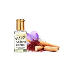THE RUPAWAT Perfumery House Kesarin Sandal 100% Pure & Natural Alcohol-Free Attar - 12 ml-picture-21