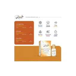 THE RUPAWAT Perfumery House Little Miss Natural & Alcohol-Free Attar - 12 ml image 2