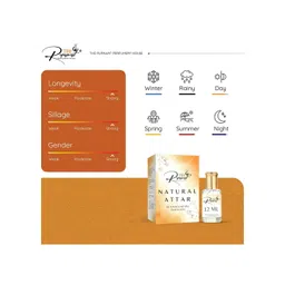 THE RUPAWAT Perfumery House Oudh Karim Natural & Alcohol Free Attar - 12 ml image 2