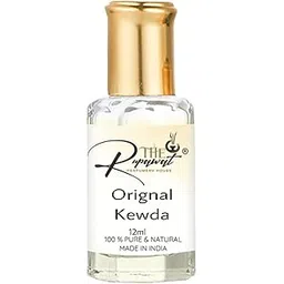 The Rupawat Perfumery House Real & Natural Attar – Original Kewda, 100% Alcohol-Free, Long-Lasting Fragrance for Men & Women (12ml)-picture-10