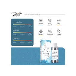 THE RUPAWAT Perfumery House Wild Flower Natural & Alcohol Free Attar - 100 ml image 2