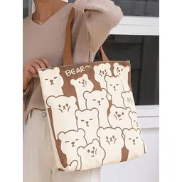 the sack co Women White Tote-picture-26