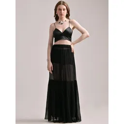 The Samoa High Waist Maxi Flared Skirt-picture-37