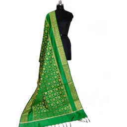 the sdf india Art Silk Woven Black Women Dupatta-picture-26