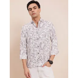 THE SHIRT CODE Men Classic Printed Casual Shirt-picture-40