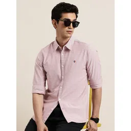 THE SHIRT CODE Spread Collar Casual Shirt-picture-32