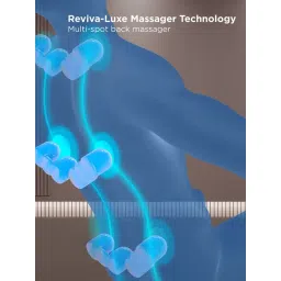 The Sleep Company Grey Luxe Motorised Recliner SmartGRID Reviva Pro Massager image 2