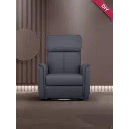The Sleep Company Grey Luxe Motorised Recliner SmartGRID Reviva Pro Massager image 1