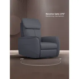 The Sleep Company Grey Luxe Motorised Recliner SmartGRID Reviva Pro Massager image 5