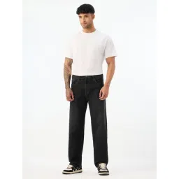 The Souled Store Baggy-fit Denim: Ultramarine Men Jeans-picture-27