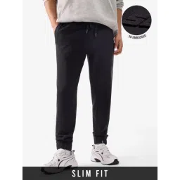 The Souled Store Black Cotton Regular fit Track Pants-picture-18