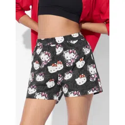 The Souled Store Black Printed Boxers-picture-33