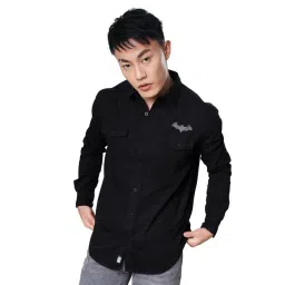 The Souled Store Black Regular Fit Printed Shirts-picture-36