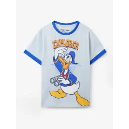 The Souled Store Blue Cotton Regular Fit Printed Shirts-picture-34