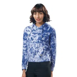 The Souled Store Blue Tie - Dye Hooded Sweatshirt-picture-16