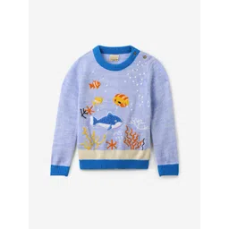 The Souled Store Boys Embroidered Pullover-picture-18