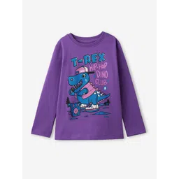 The Souled Store Boys Graphic Printed Pure Cotton T-shirt-picture-29