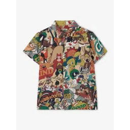 The Souled Store Boys Multicolor Looney Tunes Cotton Regular Shirt-picture-47
