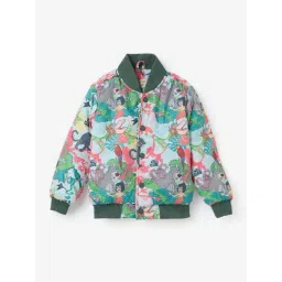 The Souled Store Boys Multicolor Printed Full Sleeves The Jungle Book Jacket-picture-20