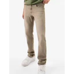 The Souled Store Brown Slim Fit Jeans-picture-40