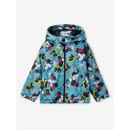 The Souled Store Girls Disney Minnie Printed Lightweight Padded Jacket-picture-36