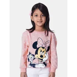 The Souled Store Girls Pink Printed Sweatshirt-picture-20