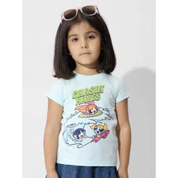 The Souled Store Girls Printed T-shirt-picture-12