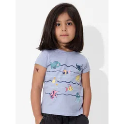 The Souled Store Girls Printed T-shirt-picture-23