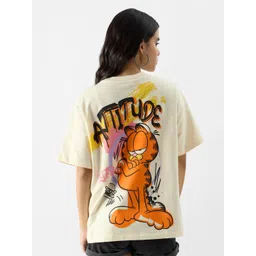 The Souled Store Graphic Printed Pure Cotton Oversized T-shirt-picture-32