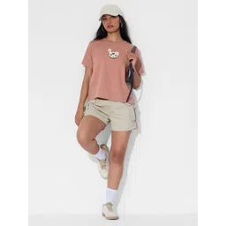 The Souled Store Graphic Printed Relaxed Fit Pure Cotton T-shirt image 3