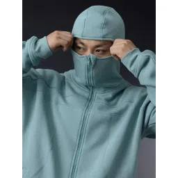 The Souled Store Green Solid Relaxed Fit Sweatshirt image 4