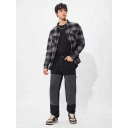 The Souled Store Grey Cotton Straight Fit Jeans-picture-42