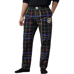 the souled store Harry Potter: Hogwarts Men and Boys Elastic Waistband All Over Printed Cotton Regular Fit Lightweight All-Season Lounge Pyjamas-picture-29